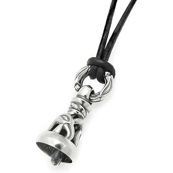 Amazon.co.jp: LoneOnes LKP002M Dove Bell Pendant Necklace for Men